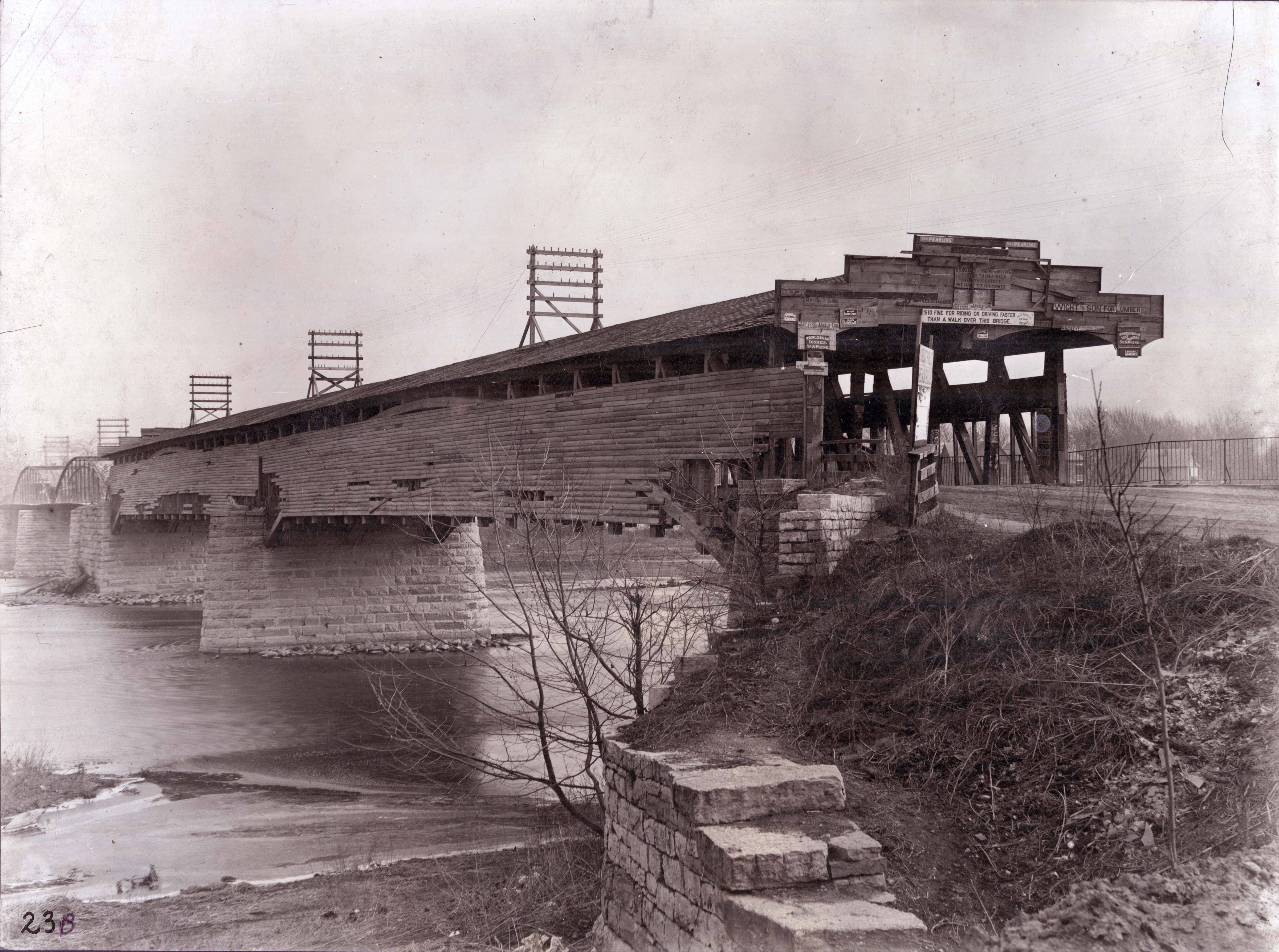 third street wooden bridge 1838