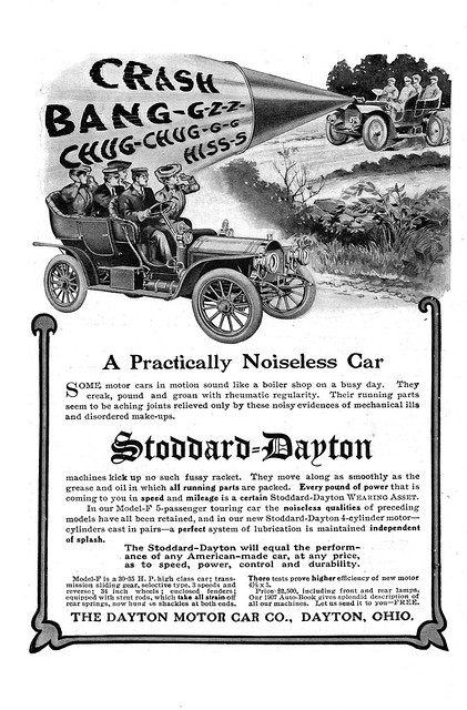 stoddard dayton automobile ad