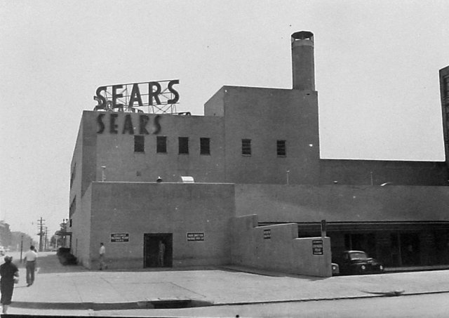 sears roebuck downtown dayton 1953