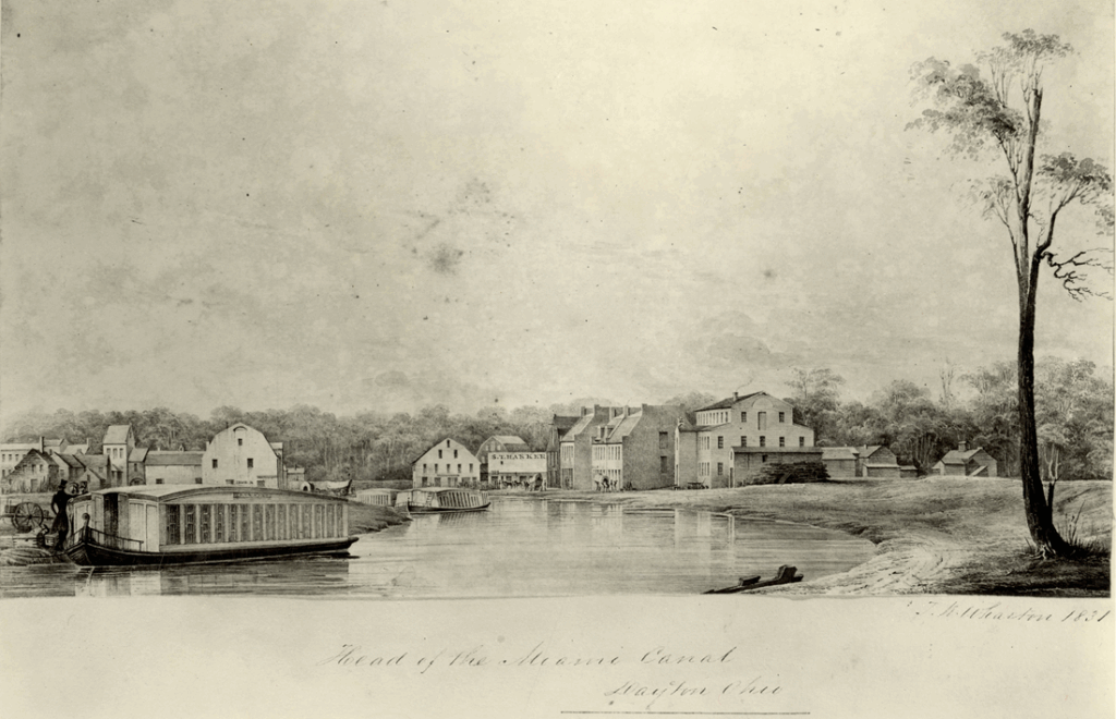 dayton canal in 1831