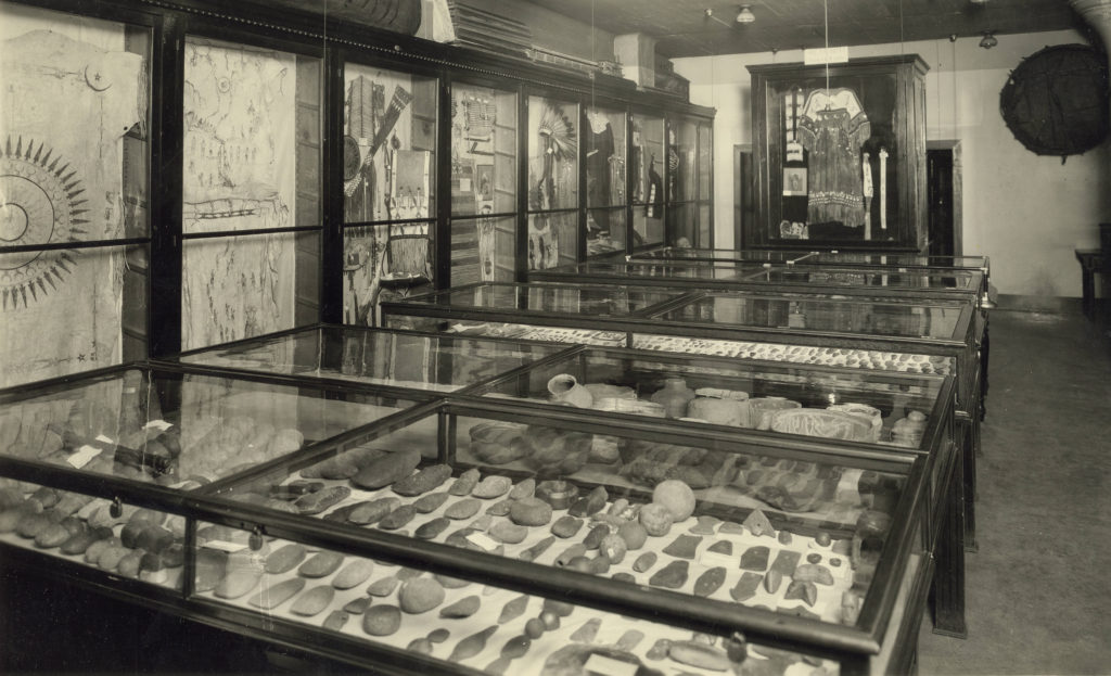 dayton library museum display cases