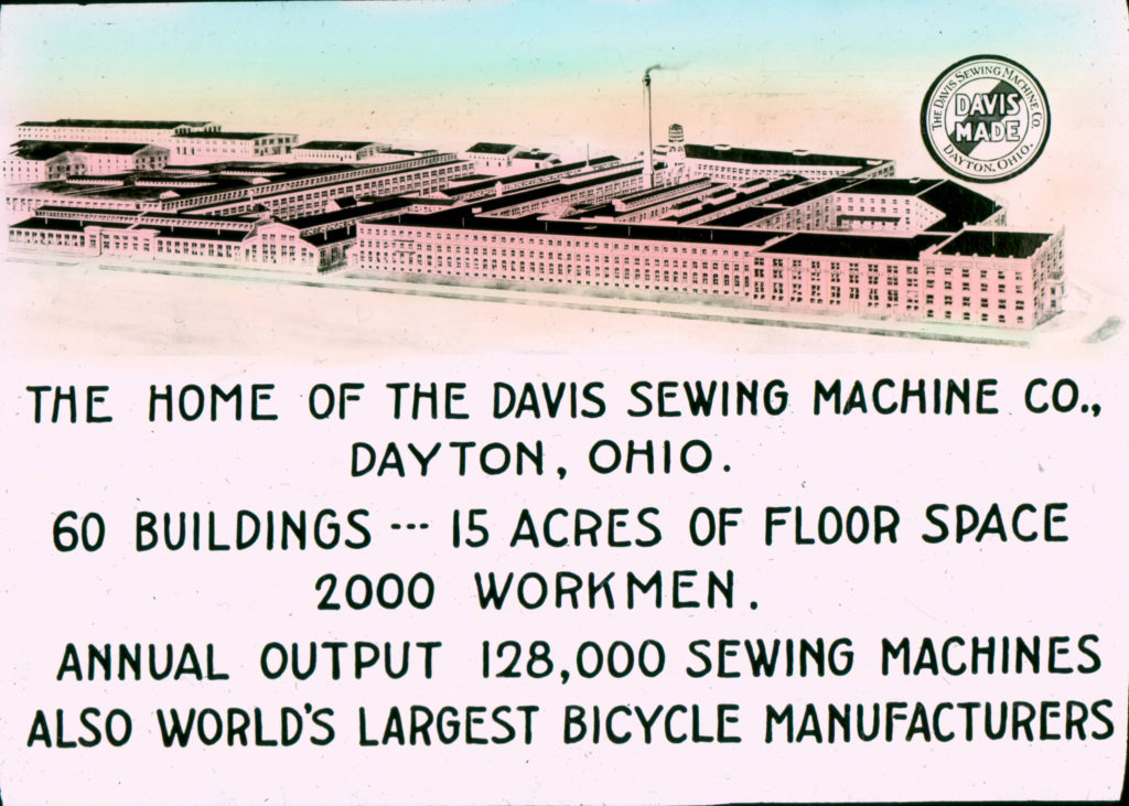 davis sewing machine co bicycles