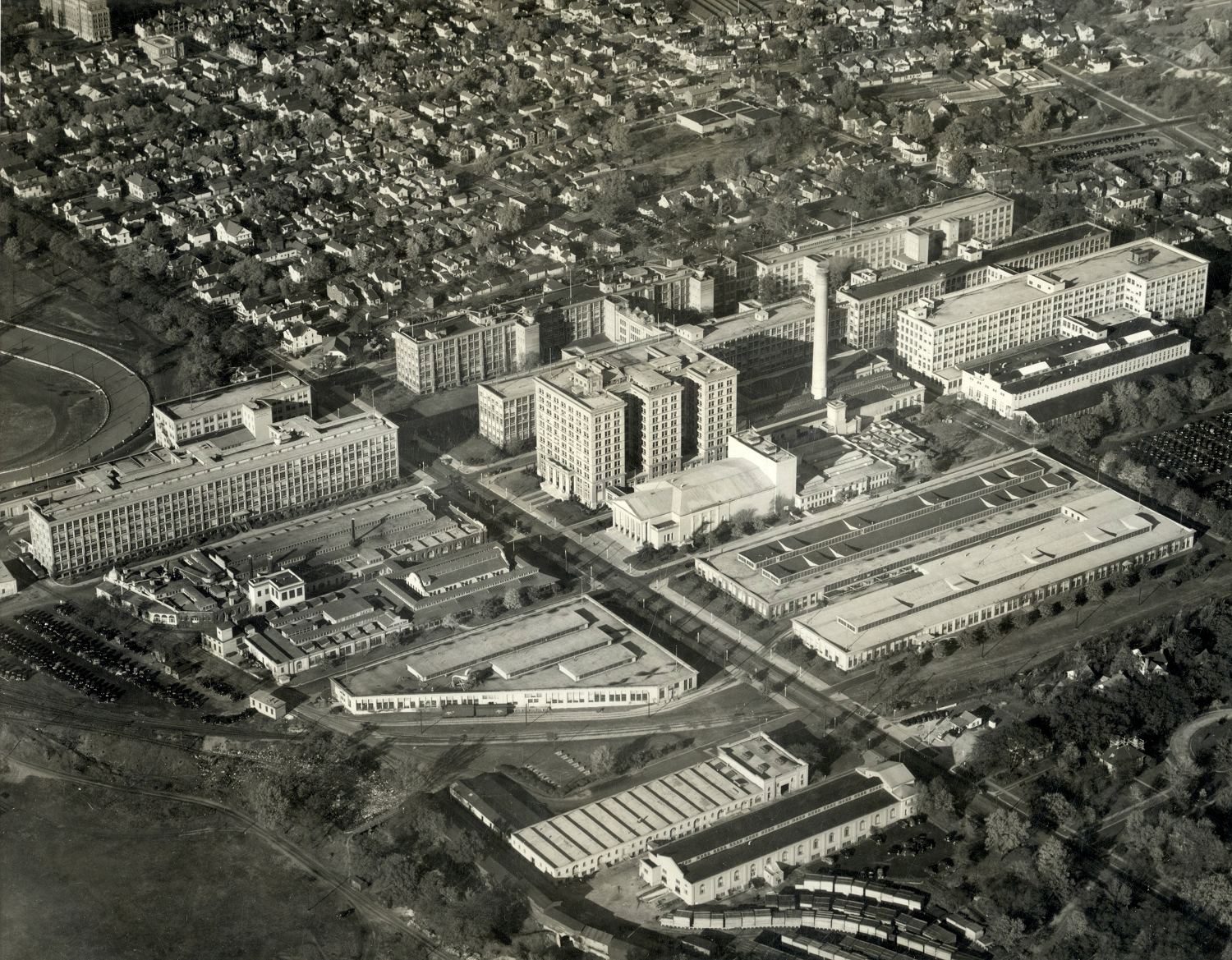 national cash register aerial during its heyday