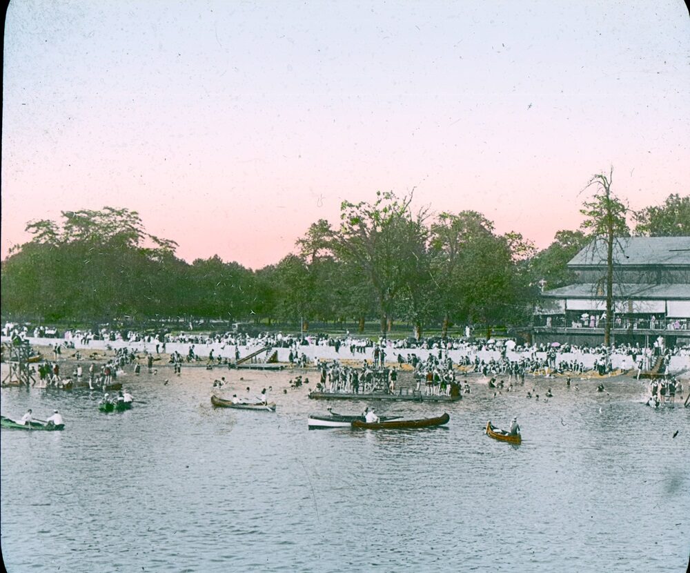 island park dayton historical image