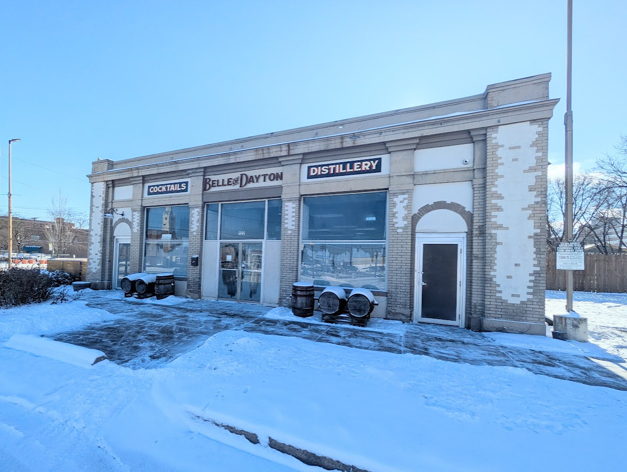 belle of dayton distillery van buren room building