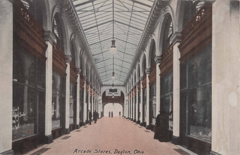 dayton arcade third street retail walkway