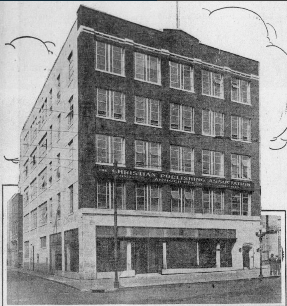 graphic arts building historic image dayton