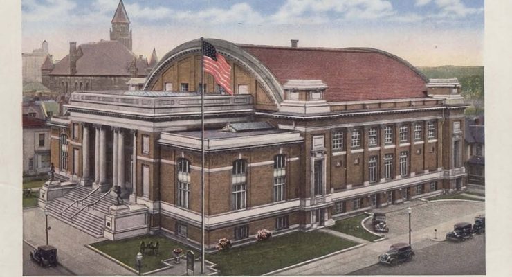 dayton memorial hall historic view